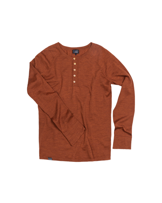 Long Sleeve Under Raglan – Rust