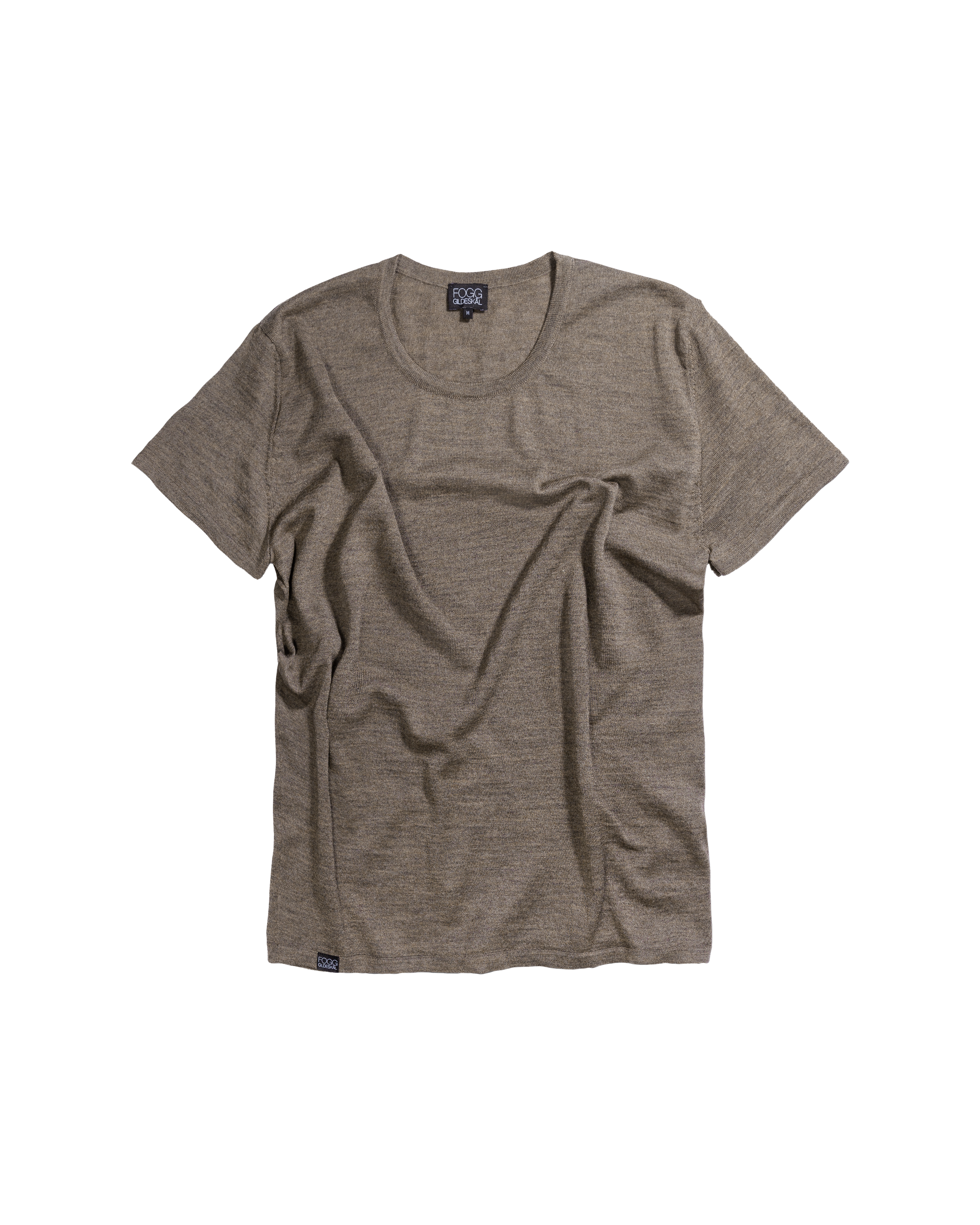 Classic Merino Wool T-Shirt – Drift Wood – FOGG Gildeskål