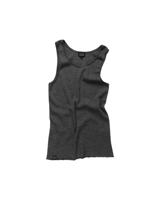 Classic Merino Wool Tank Top Under – Grey
