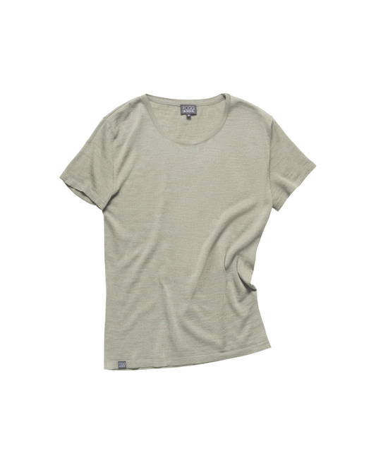 Classic Merino Wool T-Shirt – Lichen Green