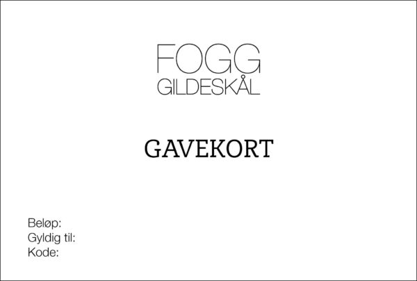 avekort norsk design FOGG