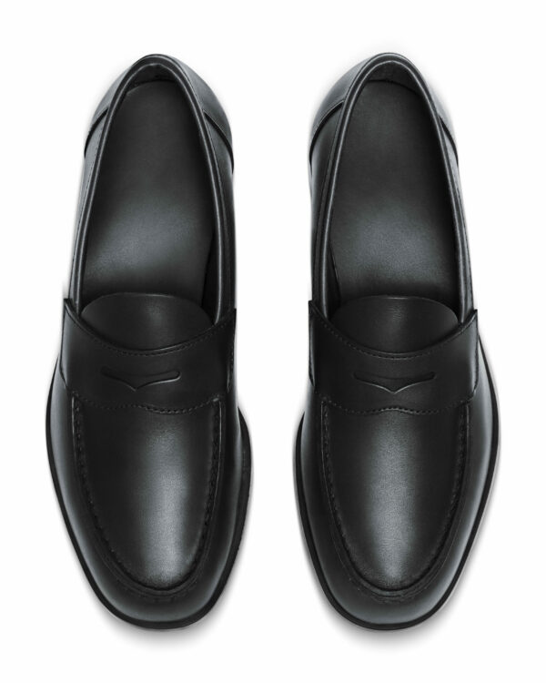 loafers aurlands sko svart skinn