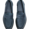 loafers aurlands sko blå skinn
