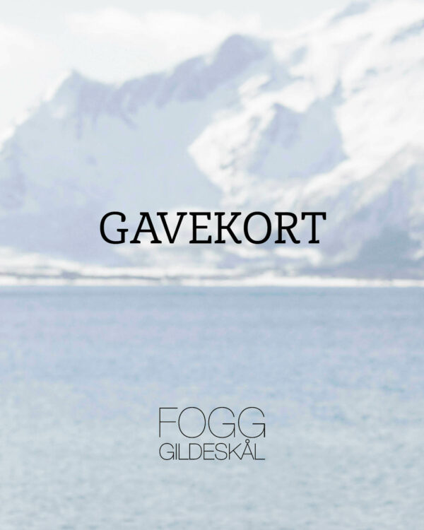 FOGG gavekort norsk design
