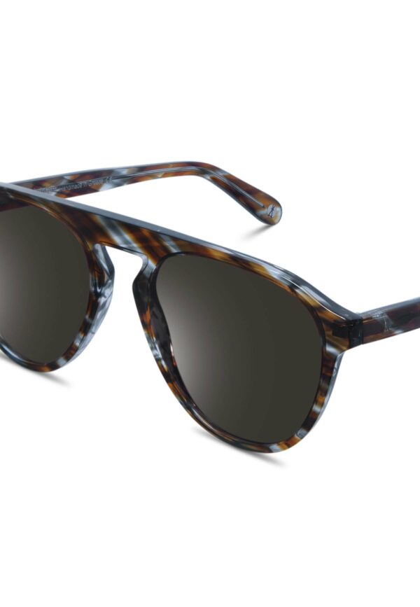 solbrille akenberg bærekraftig brun grå